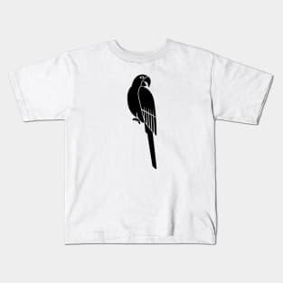 Parrot Silhouette Kids T-Shirt